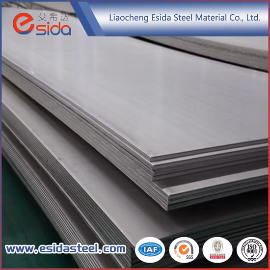 ASTM A240 304 321 316L 310S 1.4841 Spazzolato, lucidato a specchio Linea sottile 2b Ba Finitura superficiale lucida Ss laminato a caldo, a freddo 1 mm 2 mm 3 mm