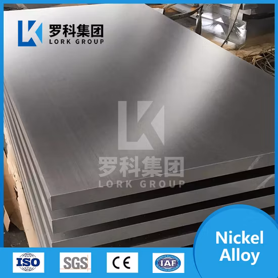 Foglio di lega a base di nichel Hastelloy 1000*2000*6mm 2.4375 Nicu30al Foglio di lega a base di nichel Uns N05500 K500 Lega di nichel 2023